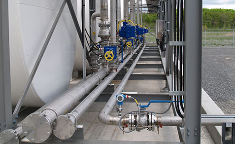 Petroleum installation